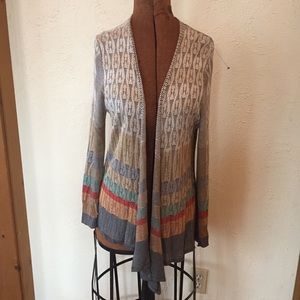 Nic + Zoe Silk Rayon blend sweater Size XL